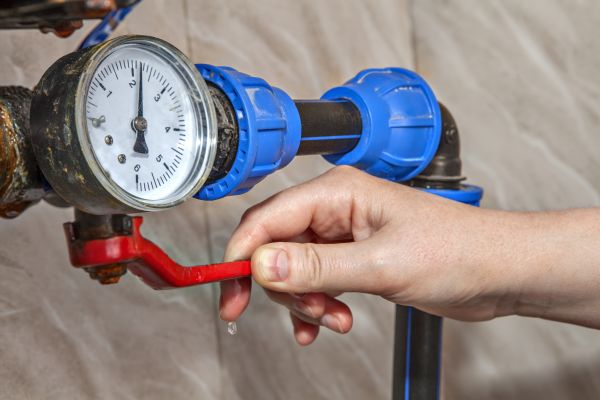Shut Off Valve Installation in Mckinney
