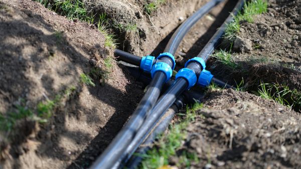 Underground Water Line Installation in Mckinney