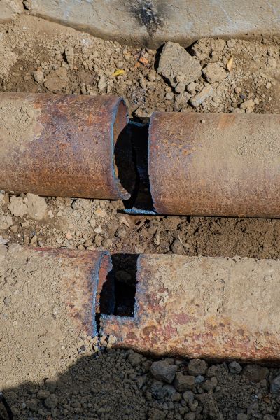 Corroded Pipe Repair in Mckinney