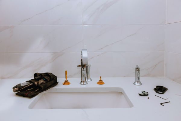 Porcelain Sink Installation in Mckinney